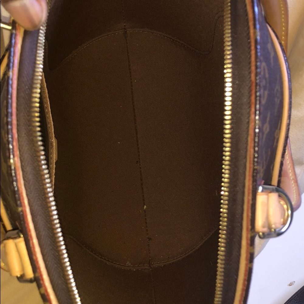 Louis Vuitton bowling style bag.